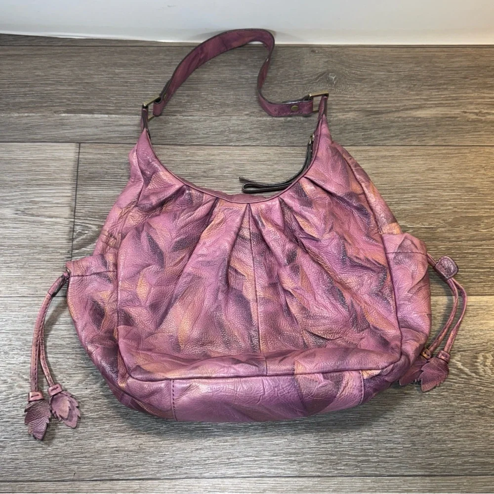 Gianni Bini Purple Leather Women's Bag